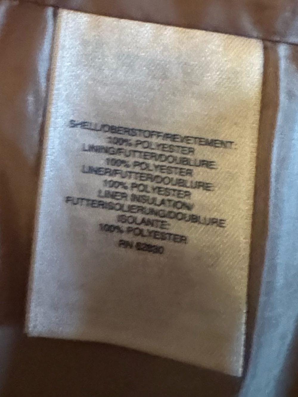 Lands' End Women's Sz Med Light Tan Utility Trench Coat w/ Belt & Button Lining - Picture 11 of 15